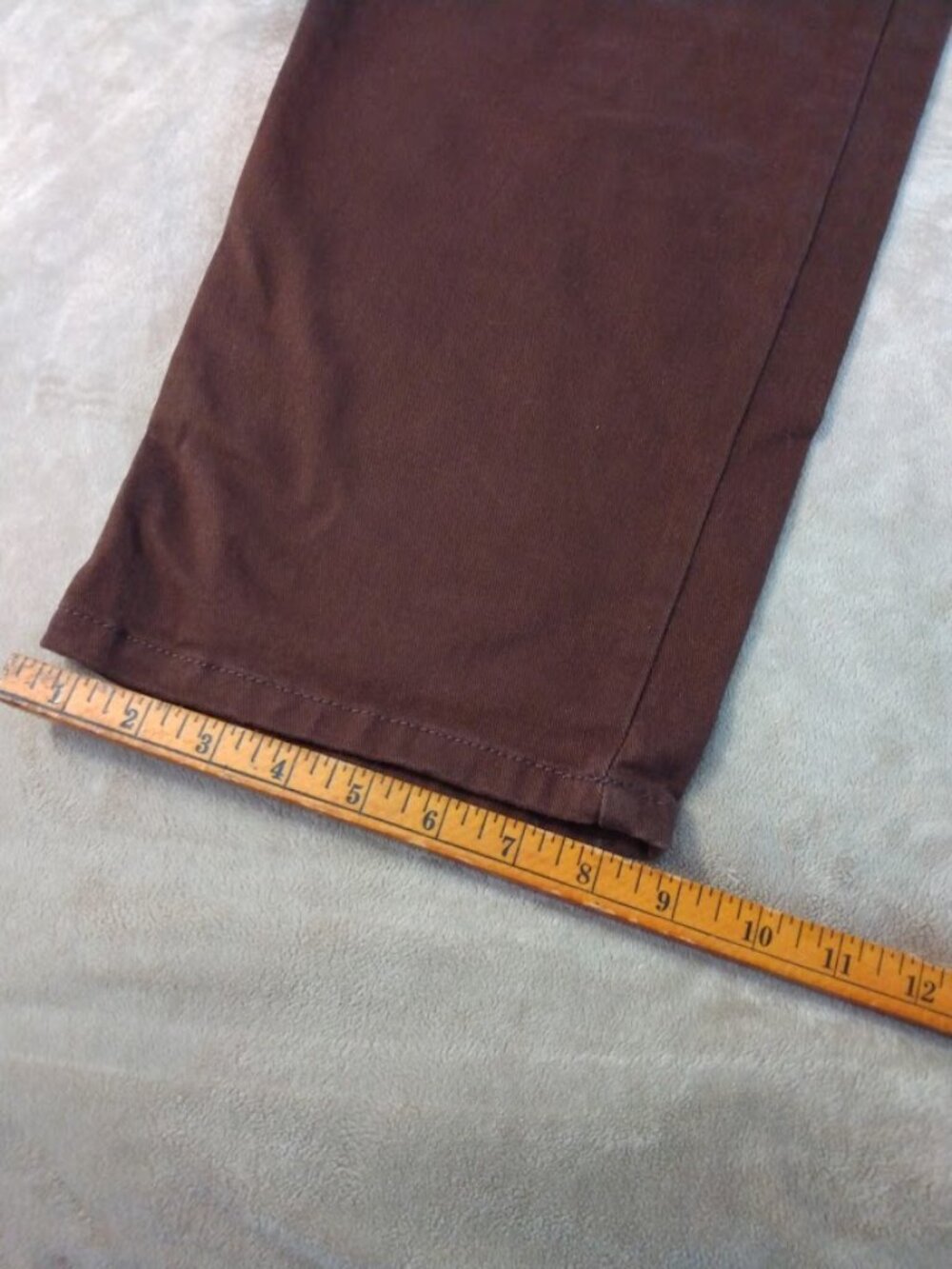 NWT Gloria Vanderbilt Amanda Jeans 22W Dark Brown Classic Fit Taper Leg Stretch - Picture 10 of 10